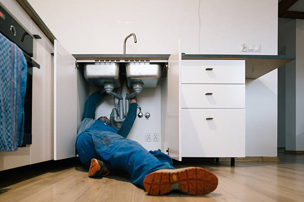 Professional Drain Cleaning technician working in Columbia, SC
